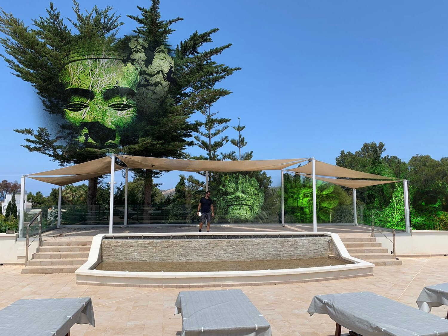 Terraza jardín de 528