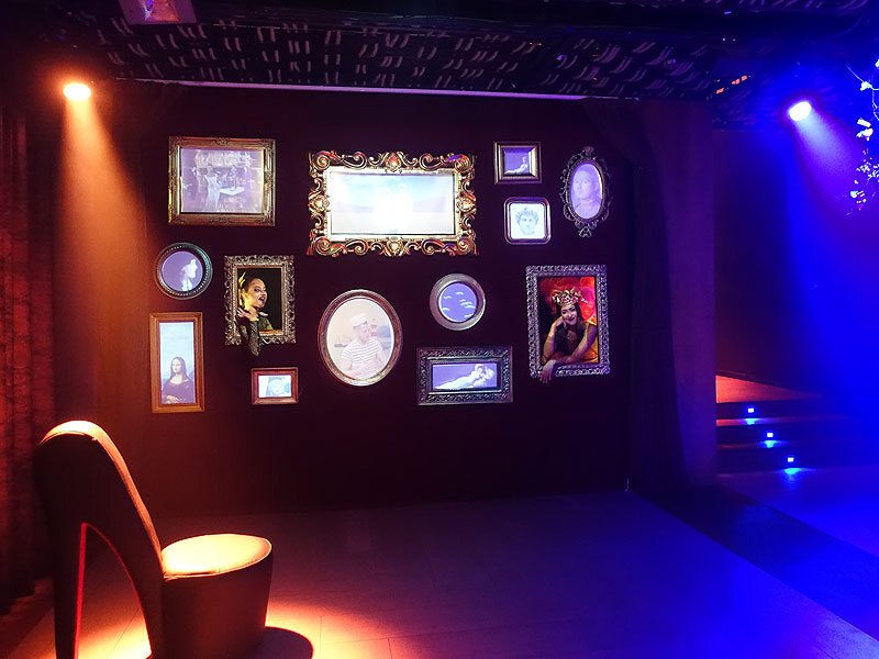 Rincón artístico de Heart Ibiza